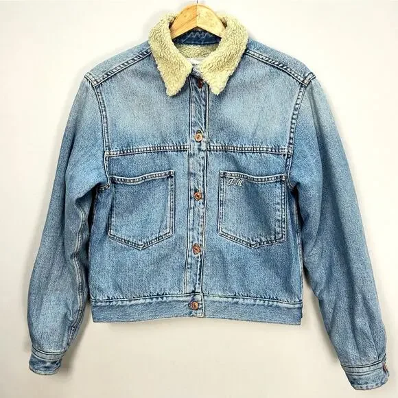 Isabel Marant Etoile 'Endless' Camden Denim Jacket, FR 38/ US 6